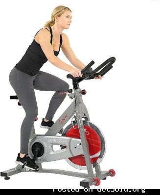 Sunny Health and Fitness Pro Indoor Cycling Bike