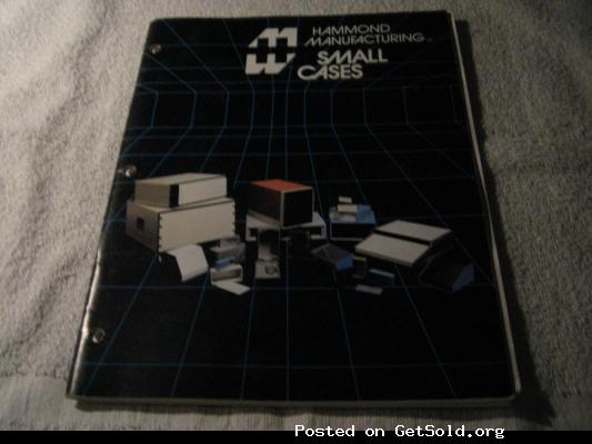 HAMMOND MANUFACTURING &ndash; SMALL CASES &copy; 1986