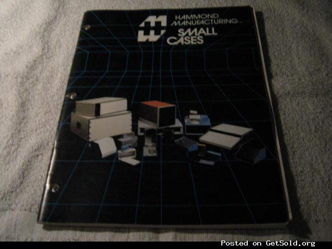 HAMMOND MANUFACTURING &ndash; SMALL CASES &copy; 1986