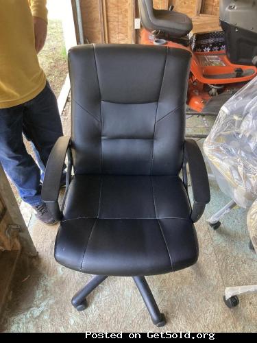 Gently used office chairs