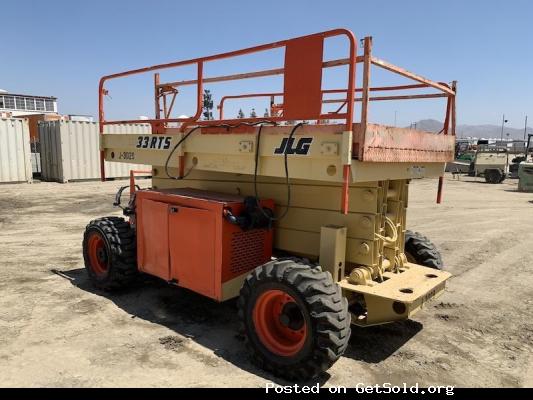 2001 JLG 33RTS ROUGH TERRAIN SCISSORLIFT #1630237223