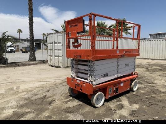 2007 SNORKEL S3246 SCISSORLIFT #1630239223