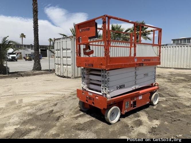 2007 SNORKEL S3246 SCISSORLIFT #1630239223