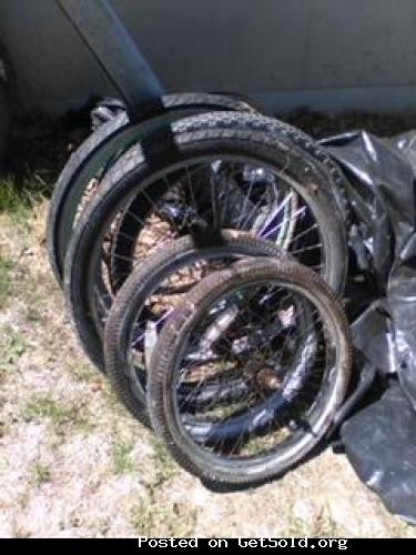 several bicycle tires various sizes $10 each