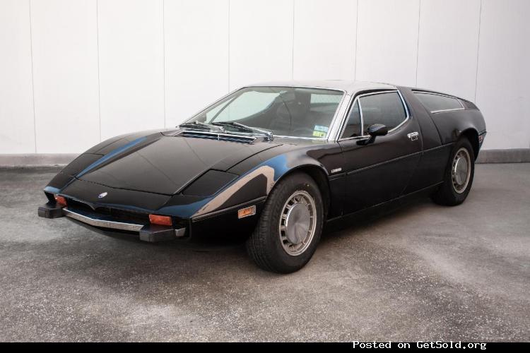 #23664 1973 Maserati Bora 4.9 SS