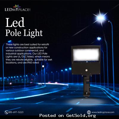 Best Quality LED Pole Lights For Street Lighting