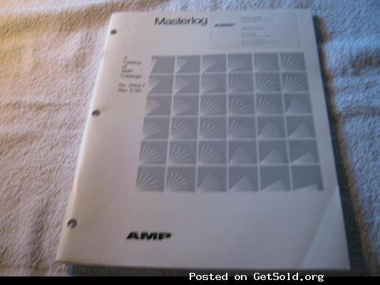 AMP Masterlog &ndash; A Catalog of AMP Catalogs - # 2003-7 &ndash; Rev 5/90 &copy; 1990