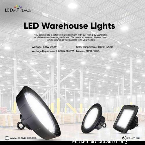 Get the Perfect LED Warehouse Lighting at a  Discount