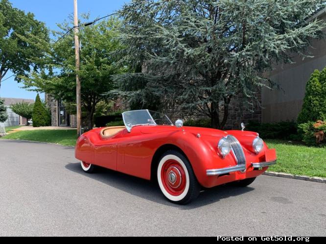 #23964 1954 Jaguar XK120 Roadster