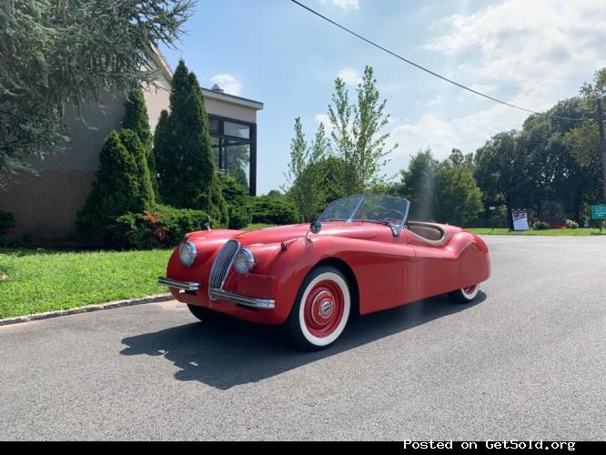 #23964 1954 Jaguar XK120 Roadster