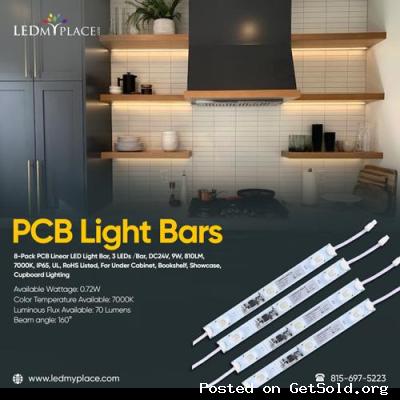 Order Now PCB Light Bars a Decorative Lighting Solution for Your Interiors