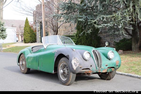 #24090 1954 Jaguar XK120 Roadster with C-Type