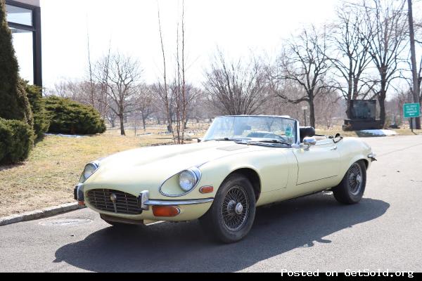 #24141 1973 Jaguar XKE Series III V12 Roadster