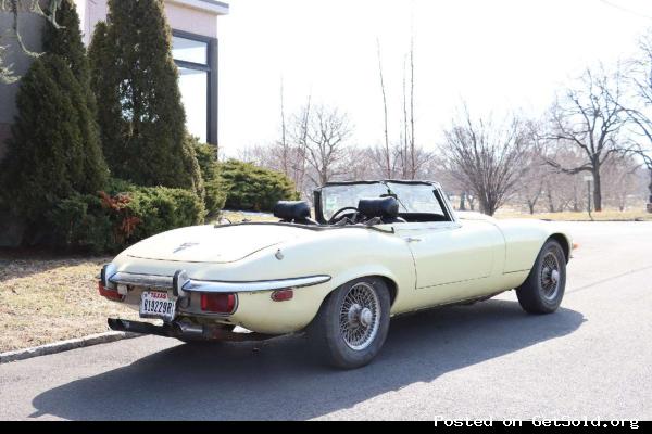 #24141 1973 Jaguar XKE Series III V12 Roadster