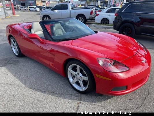 2006 CHEVROLET CORVETTE CONVIRTABLE