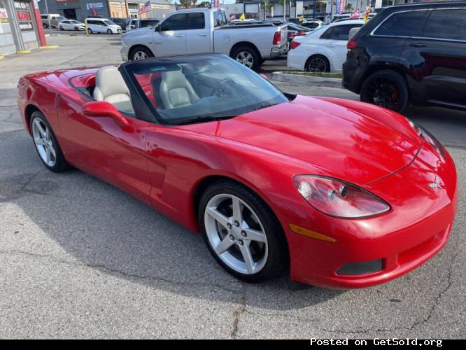 2006 CHEVROLET CORVETTE CONVIRTABLE