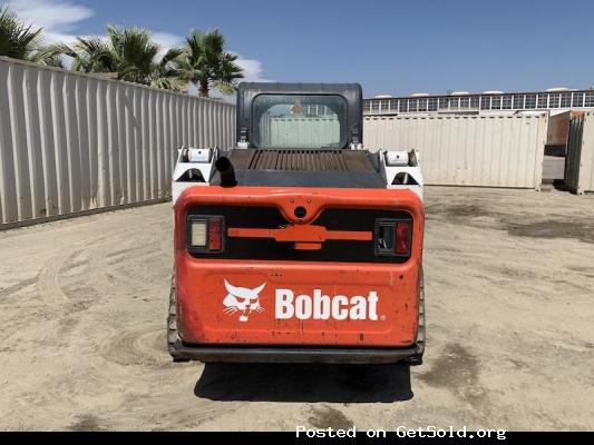 2018 BOBCAT T550 CRAWLER SKIDSTEER LOADER #1321102223