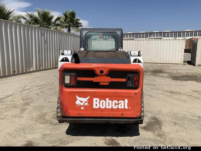 2018 BOBCAT T550 CRAWLER SKIDSTEER LOADER #1321102223