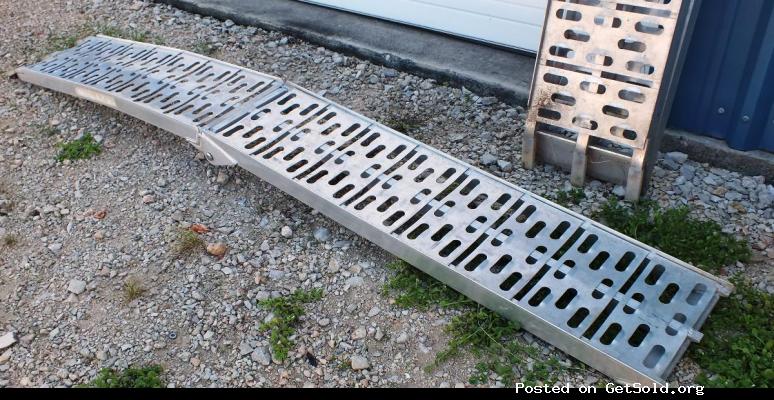 Folding Loading Ramps 7.5&rsquo;ft Aluminum