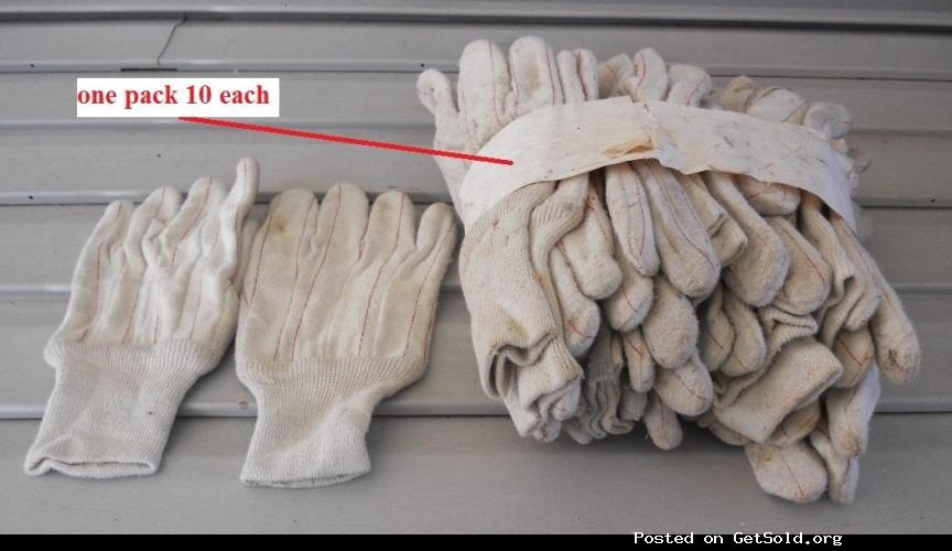 Work Gloves 100 % Cotton