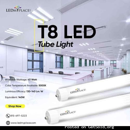 T8 LED Bulbs The Best Option for Untraceable, Energy-Efficient Lighting