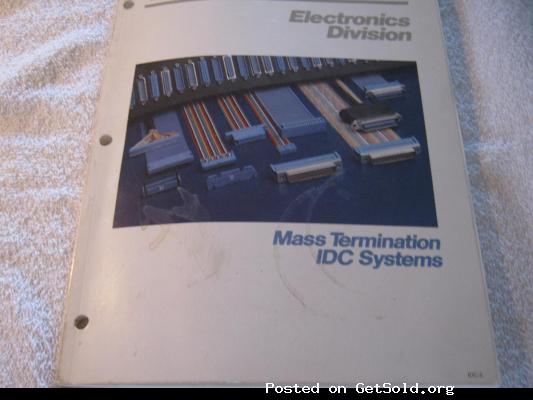 Thomas &amp; Betts Electronics Division &ndash; Mass Termination IDC Systems &copy; 1987