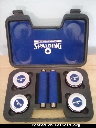 Spalding portable hand weights