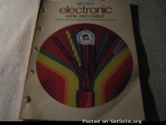 BELDEN ELECTONIC WIRE AND CABLE &copy; 1967