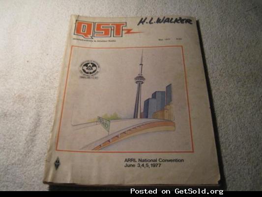 QST &ndash; DEVOTED ENTIRELY to AMATEUR RADIO &ndash; May 1977