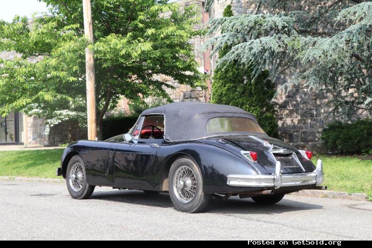 #22958 1959 Jaguar XK150 Convertible