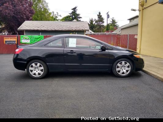 2008 HONDA CIVIC LX - 5SPD - UP TO 34MPG