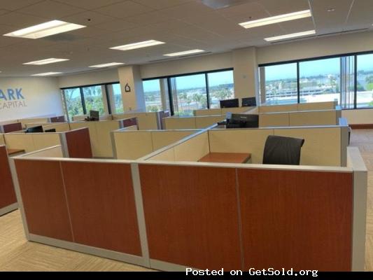 37- Steelcase Answer, very clean and high end low wall 6x6 cubicles.