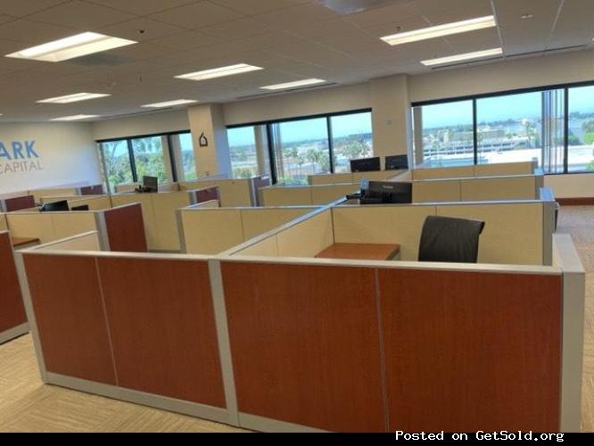 37- Steelcase Answer, very clean and high end low wall 6x6 cubicles.