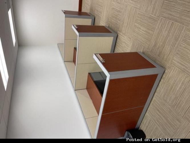 37- Steelcase Answer, very clean and high end low wall 6x6 cubicles.