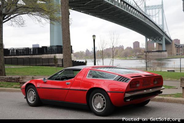 # 21769 1973 Maserati Bora Red