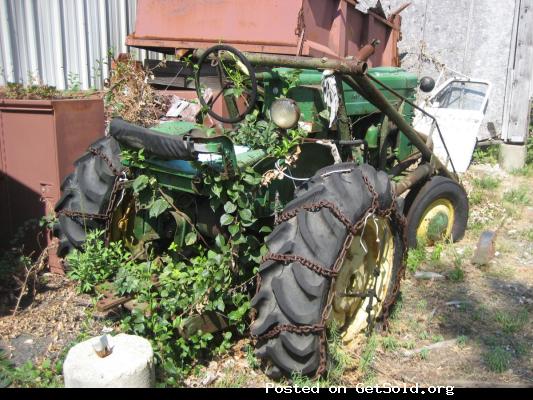 John Deer tractor