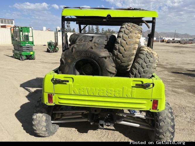 2008 KAWASAKI TERYX 750 UTILITY CART #59403223