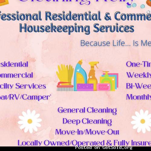 Professional housekeeping services