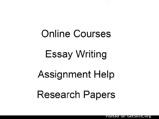 Affordable help for essays, assignments, and online courses