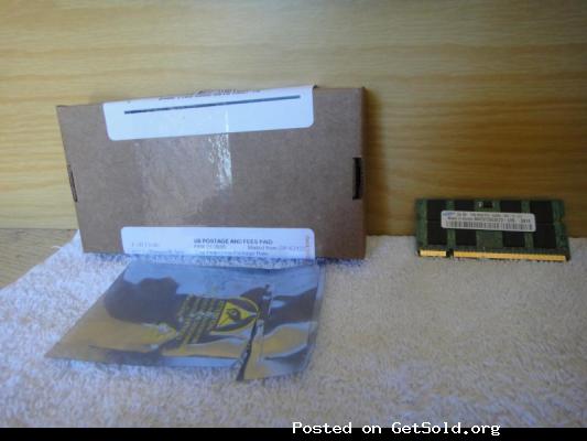 New Samsung 1GB RAM for Fujitsu or Other Life-book Laptop Memory!