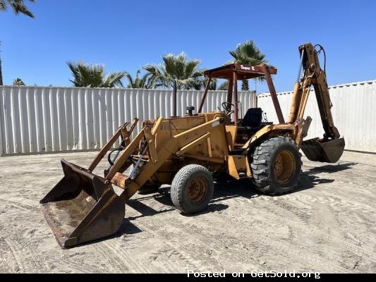 CASE 580E LOADER BACKHOE #1511001223