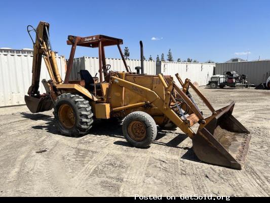 CASE 580E LOADER BACKHOE #1511001223