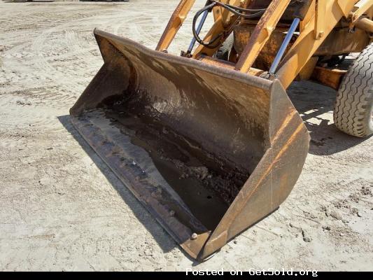 CASE 580E LOADER BACKHOE #1511001223