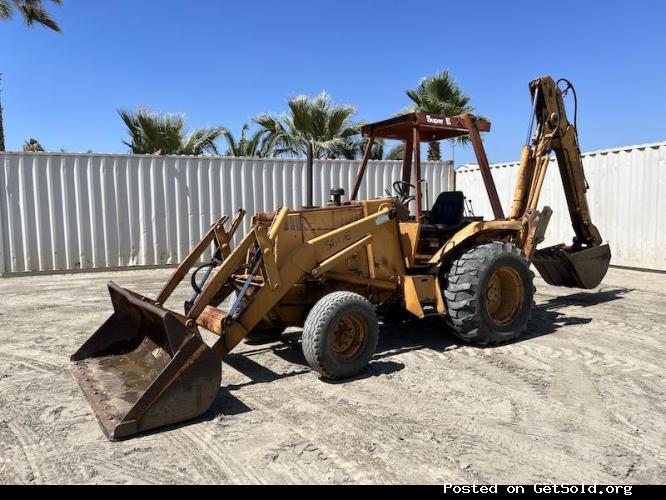 CASE 580E LOADER BACKHOE #1511001223