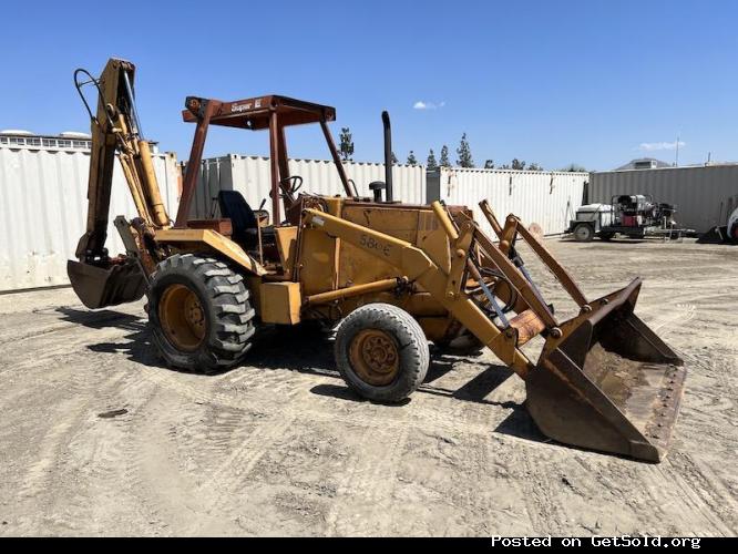 CASE 580E LOADER BACKHOE #1511001223