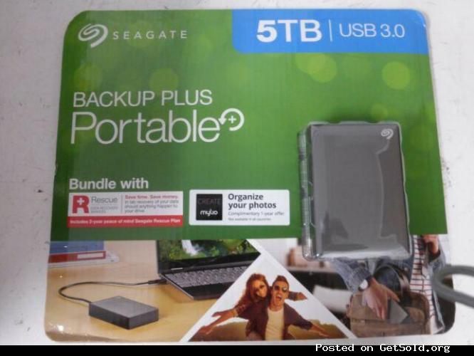 SEAGATE - 5TB - Backup Plus - Portable - Hard Drive