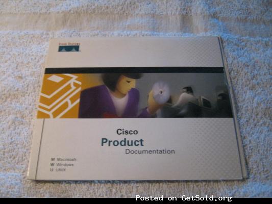 Cisco Product Documentation &ndash; for Mac, Windows and Unix (2 CD Roms included) &copy; 2001