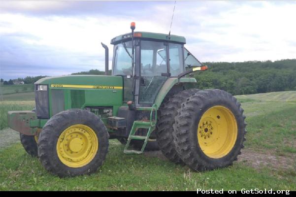 John Deere 7810 Tractor For Sale In Mazomanie, Wisconsin 53560