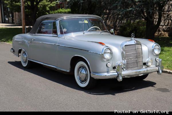 #23906 1959 Mercedes-Benz 220S 'Ponton' Cabriolet