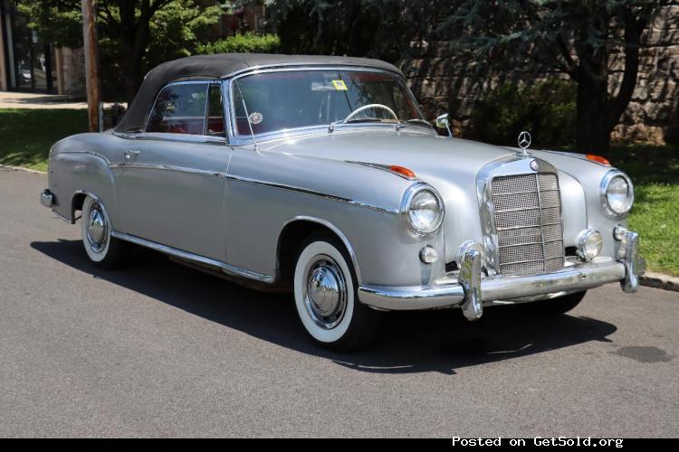 #23906 1959 Mercedes-Benz 220S 'Ponton' Cabriolet